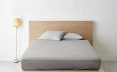 Простыня на резинке поплин гл/кр Ночь Нежна; Кварц;