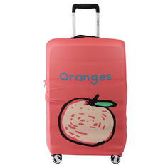 Чехол для чемодана FABRETTI W1035-M, оранжевый