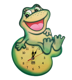 Часы настенные Весёлый лягушонок Народные промыслы