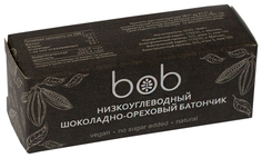 Шоколадно-ореховый батончик BOB Низкоуглеводный 50г Россия