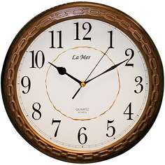 Кварцевые настенные часы La Mer GD047003