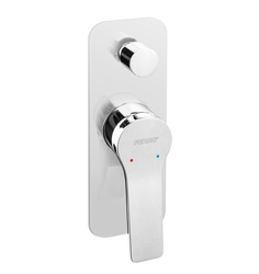 Встраиваемый смеситель для ванны и душа FERRO STRATOS хром BSC7P