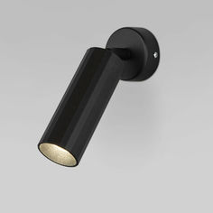 Настенный светодиодный светильник Eurosvet Arris 20098/1 LED черный с поворотным плафоном