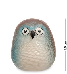 ГЛ-752 Фигурка "Сова" цв. (Гжельский фарфор) No Brand