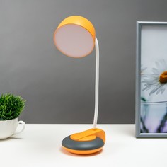 Настольная лампа сенсорная 16850/1 LED 2Вт USB АКБ желтый 10х13х36 см No Brand