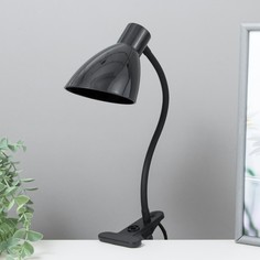 Настольная лампа 16700/1BK Е27 15Вт черный No Brand