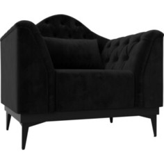 Кресло Лига Диванов Флорида велюр черный (112291)