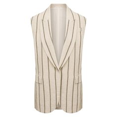 Льняной жилет Brunello Cucinelli