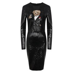 Платье с пайетками Ralph Lauren