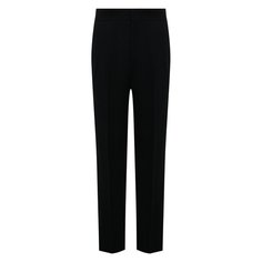 Брюки из хлопка и шерсти Giorgio Armani