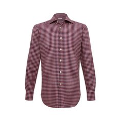 Хлопковая сорочка Kiton