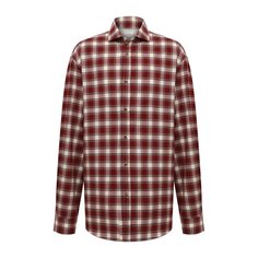 Хлопковая рубашка Brunello Cucinelli