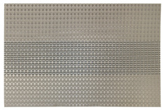 Салфетка под горячее Люрекс, серо-коричневая, 45х30 см, пластик MW490-GI0152 Maxwell & Wil