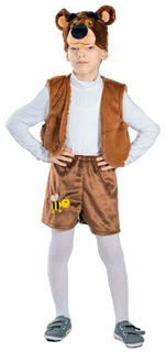 Карнавальный костюм для мальчиков р 32 Карнавалия Медвежонок в ассортименте