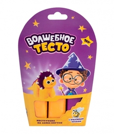 Набор для лепки Волшебный мир Волшебное тесто Динозавр 150g Yellow VT011 935464