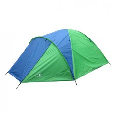 Палатка 4-х местная Greenwood Target 4 зеленый/голубой (481)