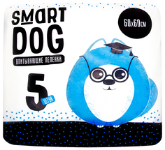 Пеленки впитывающие SMART DOG 60x60 см, 5 шт