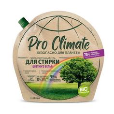 Гель для стирки PRO CLIMATE цветного белья, гипоаллергенный 1300мл Cotton Club