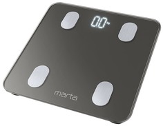 Весы напольные MARTA MT-1606 серый графит