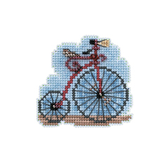 Набор для вышивания бисером Винтажный велосипед арт.MH182011 Mill Hill