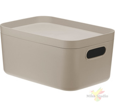 Коробка ИНФИНИТИ 6,2л с крышкой Латте Idea / Идея