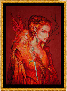 Набор для вышивания NIMUE Reine des Fes (Королева фей) арт.107 G004 MK