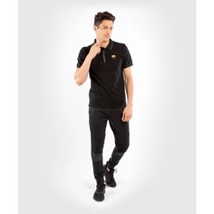 Футболка мужская Venum Athletics Black/Gold черная XXL