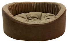 Лежанка для животных HOMEPET Catania №2 лежак, шоколад, 49х43х17 см