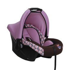 Автокресло KIDS PLANET (KRES2560) Luna, розовые совы