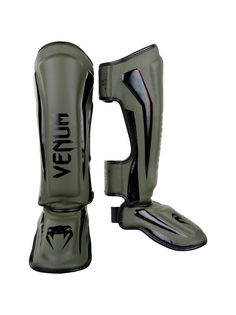 Щитки Venum Elite Khaki/Black (M)