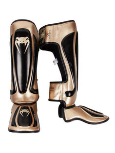 Щитки Venum Predator Black/Gold (L)