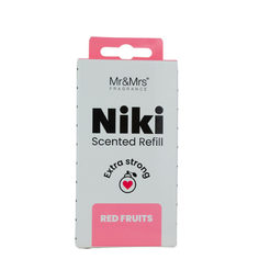 Сменный блок для ароматизатора авто Mr&Mrs Fragrance NIKI Red Fruits / Спелые Фрукты