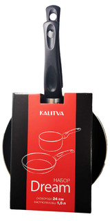 Набор Калитва сковорода 240мм, ковш 1,5л, 870027 Kalitva