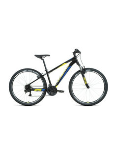 Велосипед 27,5" Forward Apache 27,5 1.2 S AL Черный/Желтый 20-21 г 15" RBKW1M37GS02