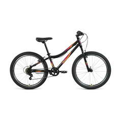 Велосипед подростковый горный 24" Endorphin Emotion 12" темно-серый/розовый RBK22AT24031 No Brand
