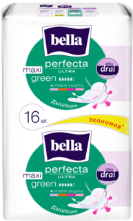 Прокладки Bella Perfecta ultra maxi green 16 шт.