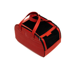Авиа сумка-переноска DANY Avia-S-P1 красный L, размер L 22x46x30 см