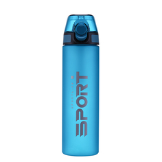 Бутылка для воды спортивная Sportlife 500 мл, с трубочкой, с поильником