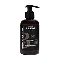 Шампунь для волос гель для душа 2в1 Press Gurwits Perfumerie мужской Pour Homme №3