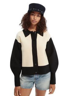 Кардиган женский Scotch & Soda 164740/0602 черный S