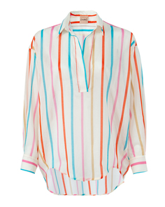 Блуза женская NUDE 1103791 белая 40 IT