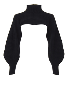 Болеро женское NUDE 1101027 черное 40 IT