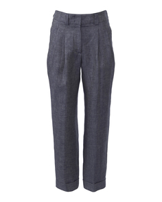 Брюки женские Peserico P04086 синие 40 IT