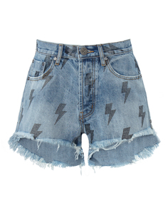 Шорты женские ONE TEASPOON 24720 голубые 27