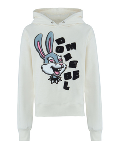Худи женское Dom Rebel EYEZ 4 U.WOMAN белое XS