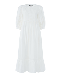 Платье женское Max Mara Weekend CERBERO белое 44 IT