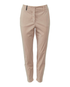Брюки женские Peserico P04763T3 бежевые 48 IT