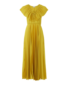 Платье женское Sfizio 6742SATIN желтое 40 IT