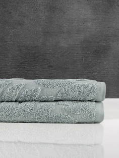 Flowers (голубое) 50х90 Полотенце Жаккард Sofi de Marko