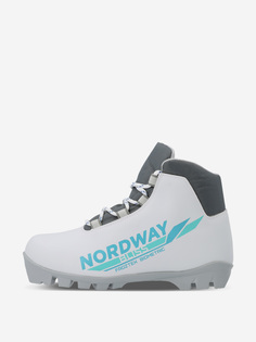 Ботинки для беговых лыж детские Nordway Bliss NNN, Белый, размер 26